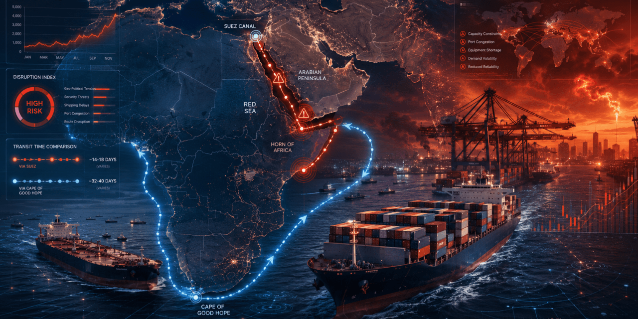 Red Sea Rerouting: The Logistics Crisis That Refuses to Disappear